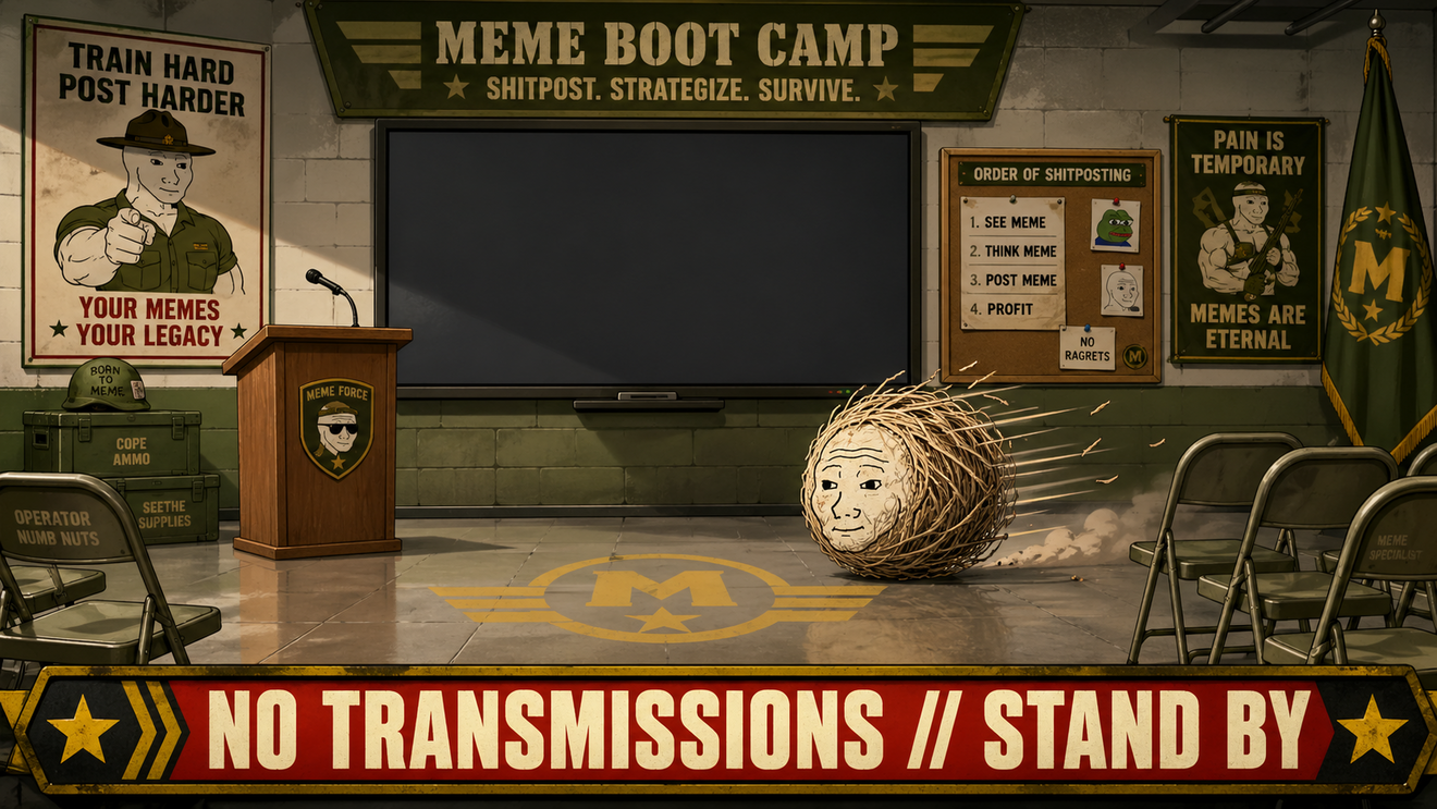 No transmissions — stand by